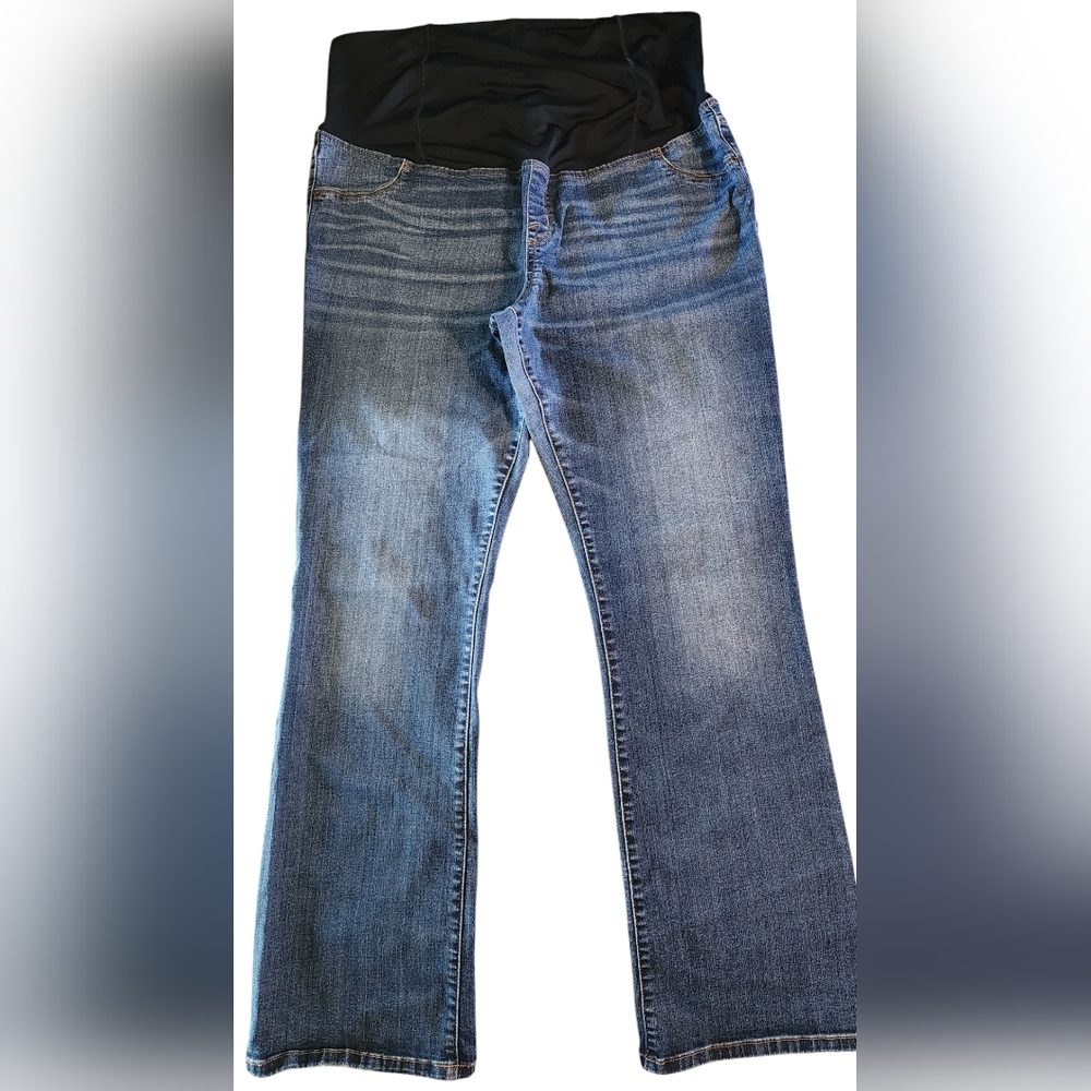 Isabel Maternity by Ingrid & Isabel Blue Flare Jeans